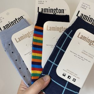 Clothing: Bundle #25 - Lamington Socks Woman 8-11 Crew