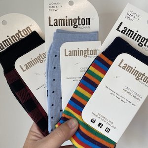 Clothing: Bundle #24 - Lamington Socks Woman 5-7 Crew