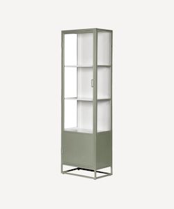 Cole Display Cabinet Single Olive