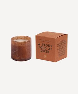 Home Fragrance: A Story Told at Dusk Glass Candle