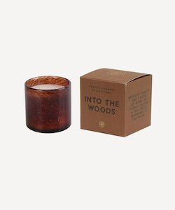 Into the Woods Glass Candle