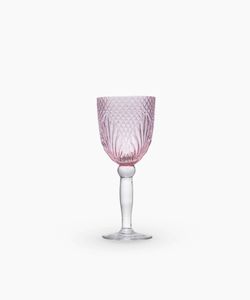 Kitchen and Dining: Vintage Pink Goblet