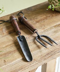 Garden Transplanter Wooden Handle