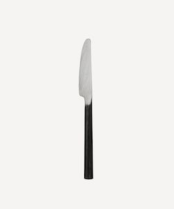 Kitchen and Dining: Black Handle Dessert Knife