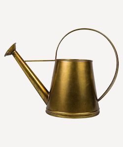 Garden and Outdoor: Alloy Gold Watering Can