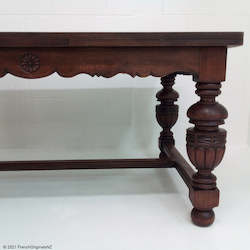 Antique: Breton French Oak Table