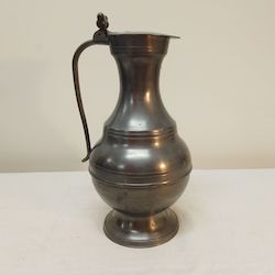 French Pewter Wine Jug-1