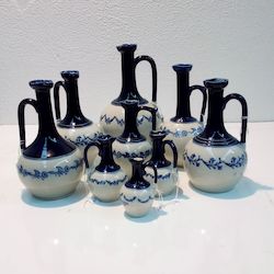 Collection of Saint Uze Porcelain Jugs