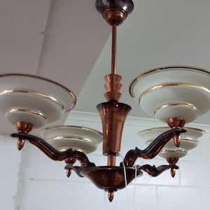 Vintage Deco Chandelier