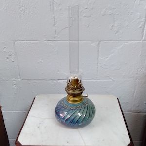 Ceramic French Oil Lamp