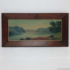 H T Garratt (Paul Wren) Lake Manapouri Early NZ Oil