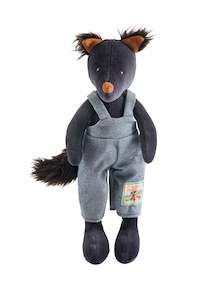 Moulin Roty | Cotton Soft Toy | 'La Grande Famille' Igor The Wolf | Si…