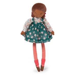 Moulin Roty | Mademoiselle Cerise Doll in Gift Box | Size: 39cm | Age: 1Y+