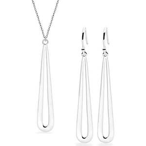 925 Sterling silver Jewellery Set "Kalesse"