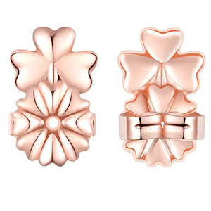 1 Pair Rose-Gold Earring Back Lifters