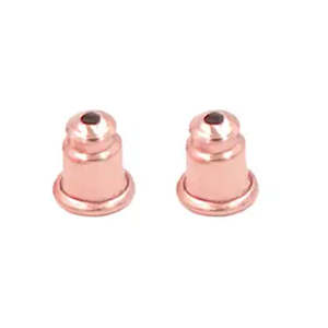 1 Pair Rose-Gold Bullet Earring Backs (5.5mm)