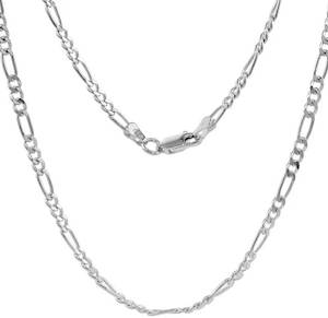 Silver Figaro Chain (width 3mm)