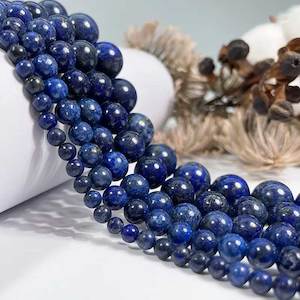 Lapis Lazuli Gemstone Beads (8mm)