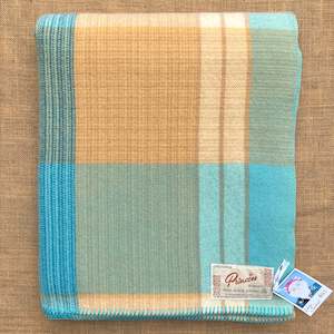 Fresh Retro Fav! Onehunga Tiki Princess SINGLE New Zealand Wool Blanket