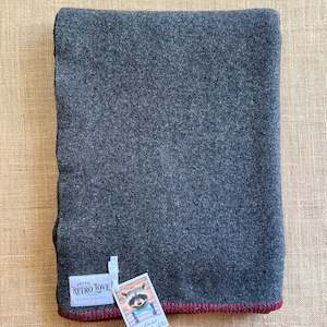 Classic Grey SINGLE Army New Zealand Wool Blanket