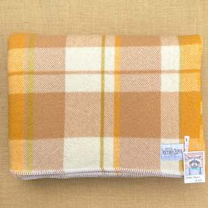 Soft & Fluffy Browns DOUBLE/QUEEN Wool Blanket