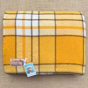 Linen - household: Thick and Fluffy Blanket DOUBLE/QUEEN New Zealand Wool