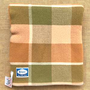 Autumn Tones Kaiapoi SINGLE New Zealand Wool Blanket