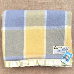 Linen - household: Super Thick and Fluffy Onehunga Princess DOUBLE/QUEEN NZ Wool Blanket