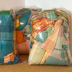 TOY MAKER'S BAGS - Wool Pieces Perfect for Craft