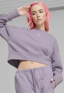 Clothing: Puma Dare to Gym2K Relaxed Crew Pale Plum W 62679930