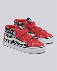 Vans Sk8 Mid Reissue V DJ Rocket Jam PS VNA38HHBOQ.RED