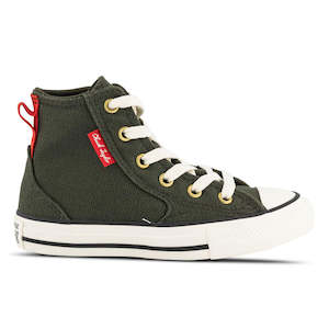 Clothing: Converse Kid CT MFG Craft Hi Green A04711