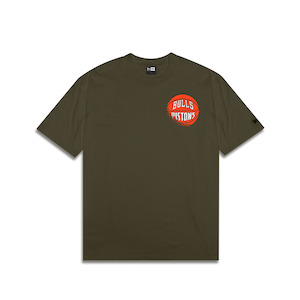 New Era Oversized Tee Rivals Olive 14344841