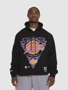 Mitchell&Ness Tri Hoodie Lakers Black MNLL2561