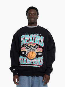 Mitchell&Ness Tri 2.0 Spurs Faded Black MNSS2288