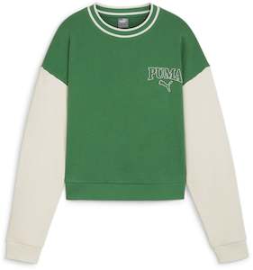 Puma Squad Crew Green W 67789886