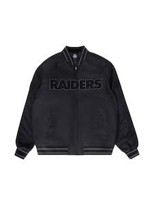 Majestic Tonal Nylon Varsity Jacket Raiders MJLV1302