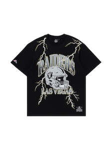 Majestic Team Lightning Tee Raiders Black MJLV1212