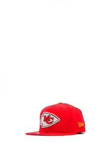 Clothing: New Era 5950 Kansas Chiefs Rear Script 13058384