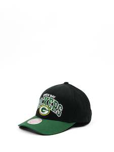 Clothing: Mitchell & Ness Team Arch Pro Crown Packers MNGB20201