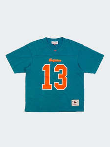 Mitchell&Ness Off Field Helmet OS Tee Dolphins MNMD0296