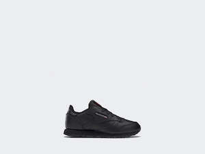 Clothing: Reebok Classic Leather Black PS 50170