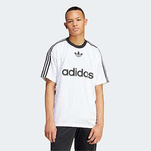 Clothing: Adidas Adicolour Poly Tee White IM9459