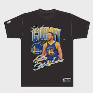 Clothing: NBA Essentials Jones Tee Warriors Black OSGWM17B5T