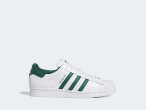 Clothing: Adidas Superstar White/Green GZ3742