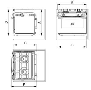 All Cooker Dimensions