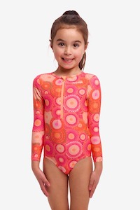 Toddler Girl's Sun Cover One Piece | Ahelhe