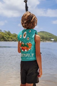 Clothing: Cause Boys FE Youth Eco Vest | Monster Green