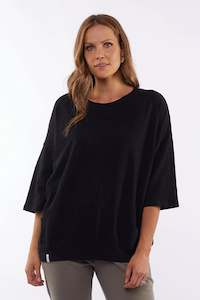 Clothing: Mazie Sweat | Black