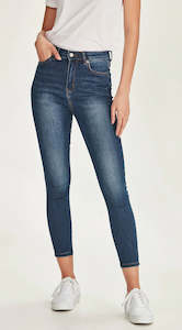 Clothing: BOWIE | Short Stuff Jean Dark Blue